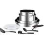 Ensemble de poêles Tefal Emotion L897AS Acier inoxydable de Tefal, Jeux de casseroles et de poêles - Réf : S0800098, Prix : 1...