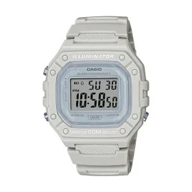 Montre Homme Casio W-218HC-8AVEF Blanc de Casio, Montres bracelet - Réf : S0800119, Prix : 36,66 €, Remise : %