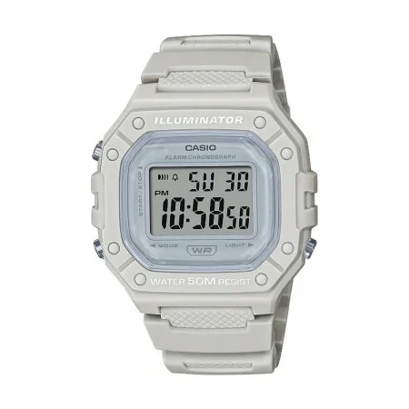 Relógio masculino Casio W-218HC-8AVEF Branco de Casio, Relógios com braselete - Ref: S0800119, Preço: 36,66 €, Desconto: %