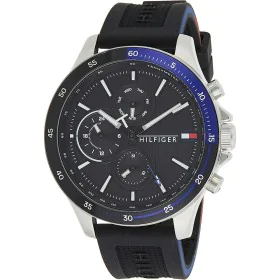 Montre Homme Tommy Hilfiger BANK Noir de Tommy Hilfiger, Montres bracelet - Réf : S0800129, Prix : 99,16 €, Remise : %