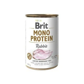 Comida húmida Brit Mono Protein Rabbit 400 g de Brit, Comida - Ref: S0800197, Preço: 3,88 €, Desconto: %