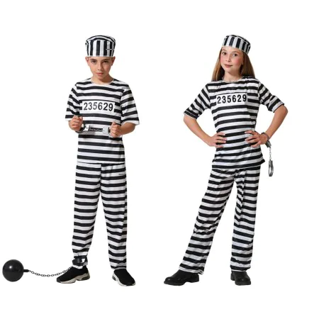 Déguisement pour Enfants Prisonnier Multicouleur de BigBuy Carnival, Enfants - Réf : S1127388, Prix : 9,44 €, Remise : %