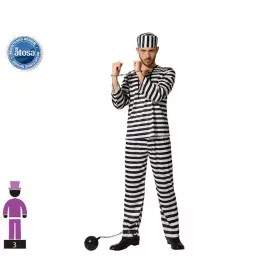 Déguisement pour Adultes Prisonnier de BigBuy Carnival, Adultes - Réf : S1127389, Prix : 11,53 €, Remise : %