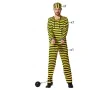 Costume for Adults Yellow Male Prisoner by BigBuy Carnival, Adults - Ref: S1134997, Price: 10,78 €, Discount: %