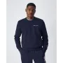 Felpa senza Cappuccio Uomo Champion CREWNECK SWEATSHIRT 220259 NNY Blu Marino di Champion, Uomo - Rif: S2033245, Prezzo: 46,8...