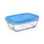 Boîte à repas rectangulaire avec couvercle Duralex Freshbox Bleu 1,1 L de Duralex, Stockage des aliments - Réf : S2213995, Pr...