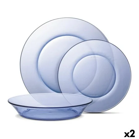 Set di Stoviglie Duralex Lys Azzurro 12 Pezzi (2 Unità) di Duralex, Servizi combinati - Rif: S2226386, Prezzo: 42,27 €, Scont...