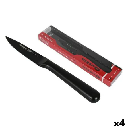 Descascador Quttin Titânio 9 cm (4 Unidades) de Quttin, Facas para descascar - Ref: S2226481, Preço: 10,25 €, Desconto: %