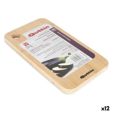 Cutting board Quttin Quttin Bamboo 27 x 15 x 1,5 cm (12 Units) (27 x 15 cm) by Quttin, Chopping boards - Ref: S2226603, Price...