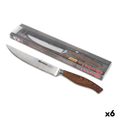 Cuchillo de Cocina Quttin Legno Acero Inoxidable 13 cm 1,8 mm (6 Unidades) de Quttin, Cuchillos de cocinero - Ref: S2226915, ...