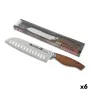 Couteau de cuisine Quttin Santoku Legno 17 cm (6 Unités) de Quttin, Couteaux de chef - Réf : S2226917, Prix : 19,37 €, Remise...