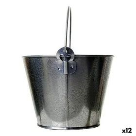 Ice Bucket ø 26,6 x 20 cm Metal 6 L 0,5 mm (12 Units) by BigBuy Party, Ice buckets and tongs - Ref: S2227424, Price: 57,68 €,...