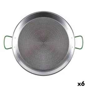 Pan Belseher Polished Steel Steel 39 x 28,5 x 5 cm (6 Units) by Belseher, Paella Pans - Ref: S2227830, Price: 12,08 €, Discou...