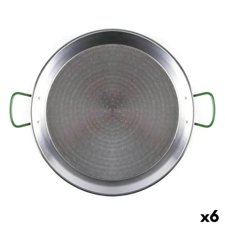 Pan Belseher Polished Steel Steel 39 x 28,5 x 5 cm (6 Units) by Belseher, Paella Pans - Ref: S2227830, Price: 12,58 €, Discou...