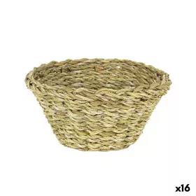 Panier Multi-usages Privilege osier Ø 21,5 x 21,5 x 9 cm (16 Unités) de Privilege, Boîtes de rangement ouvertes - Réf : S2227...