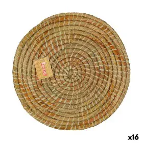 Table Mat Privilege Korne Brown wicker Ø 35 cm (16 Units) by Privilege, Place Mats - Ref: S2227879, Price: 36,89 €, Discount: %