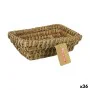 Cesta Multiusos Privilege Korne Castanho vime Retangular 20 x 15 x 7 cm (36 Unidades) de Privilege, Prateleiras e estantes - ...