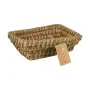 Multi-purpose basket Privilege Korne Brown wicker Rectangular 20 x 15 x 7 cm (36 Units) by Privilege, Shelves and supports - ...