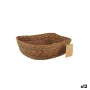 Panier Multi-usages Privilege osier Carré 22 x 22 x 8 cm (12 Unités) de Privilege, Boîtes de rangement ouvertes - Réf : S2227...