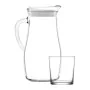 Jug and glasses set LAV Jug Glasses Crystal (7 Pieces) (4 Units) (7 pcs) by LAV, Drinkware Sets - Ref: S2227952, Price: 25,99...