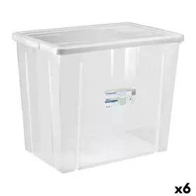 Boîte de rangement avec couvercle Tontarelli Linea box 80 L 59 x 39 x 48 cm (6 Unités) de Tontarelli, Boîtes de rangement ave...