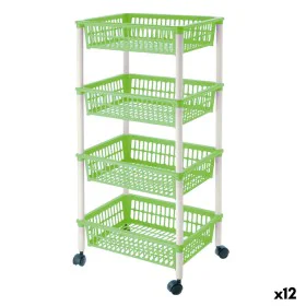 Carrello per Verdure Tontarelli Mito 4 Plastica 40 x 29 x 18 cm (12 Unità) di Tontarelli, Ripiani e supporti - Rif: S2228237,...