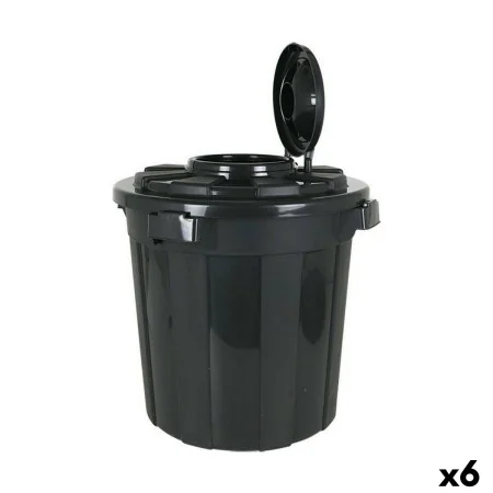 Abfalleimer Dem Hop 50 L Schwarz 49,5 x 49,5 x 50 cm (6 Stück) von Dem, Müll und Recycling - Ref: S2228418, Preis: 49,20 €, R...