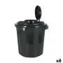 Rubbish Bin Dem Hop 50 L Black 49,5 x 49,5 x 50 cm (6 Units) by Dem, Waste and recycling - Ref: S2228418, Price: 48,23 €, Dis...