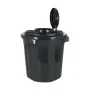 Rubbish Bin Dem Hop 50 L Black 49,5 x 49,5 x 50 cm (6 Units) by Dem, Waste and recycling - Ref: S2228418, Price: 48,23 €, Dis...