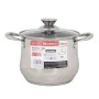 Casserole avec couvercle en verre Quttin New neron Acier 19,5 x 15,3 cm (4 Unités) de Quttin, Marmites - Réf : S2228830, Prix...