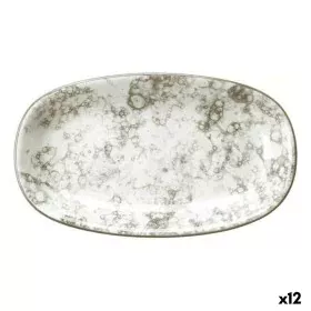 Bandeja de Aperitivos Viejo Valle Rocks Marrón Porcelana 15 x 8,7 x 2,3 cm (12 Unidades) de Viejo Valle, Platos y fuentes - R...