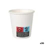 Set de Vasos Algon Cartón Desechables Blanco 36 Unidades 80 ml (30 piezas) de Algon, Vasos - Ref: S2229391, Precio: 26,14 €, ...