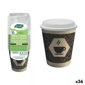 Set de Vasos Algon Cartón Café 12 Piezas 120 ml (36 Unidades) de Algon, Vasos - Ref: S2229417, Precio: 29,89 €, Descuento: %