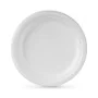 Plate set Algon Disposable White Sugar Cane 22 cm (24 Units) by Algon, Turntables - Ref: S2229550, Price: 17,91 €, Discount: %