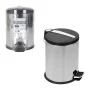 Waste bin Confortime Silver Metal 4 Units 5 L 20 x 27,5 cm (20 x 20 x 27,5 cm) by Confortime, Bathroom Bins - Ref: S2229735, ...