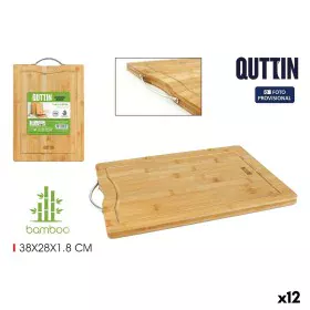 Schneidebrett Quttin Bambus 38 x 28 x 1,8 cm (12 Stück) von Quttin, Schneidbretter - Ref: S2230201, Preis: 57,97 €, Rabatt: %