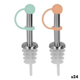 Pouring Stopper Wooow Stainless steel Set 2 Pieces (24 Units) by Wooow, Oil Stoppers, Pourers & Sprayers - Ref: S2230689, Pri...