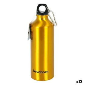 Botella de Agua Bewinner Aluminio 500 ml 6,5 x 21 cm (12 Unidades) (500 ml) de Bewinner, Cantimploras y botellas de agua - Re...