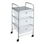 Chest of drawers Confortime Metal With wheels Plastic 33 x 32,5 x 65 cm (2 Units) by Confortime, Cupboards and shelving - Ref...