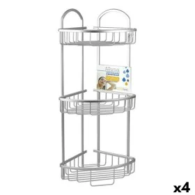 Corner Shelves Confortime Alluma 23 x 23 x 67,5 cm (4 Units) by Confortime, Shower accessories - Ref: S2231275, Price: 83,71 ...