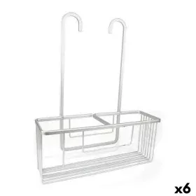 Duschaufhänger Confortime Alluma Aluminium Silberfarben 35,7 x 12,7 x 44,5 cm (6 Stück) von Confortime, Zubehör für die Dusch...