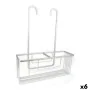 Portaoggetti da Doccia Confortime Alluma Alluminio Argentato 35,7 x 12,7 x 44,5 cm (6 Unità) di Confortime, Accessori per la ...