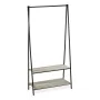 Staande kapstok Confortime Preto Madeira Metal 80 x 40 x 160 cm de Confortime, Bengaleiros - Ref: S2231297, Preço: 54,43 €, D...