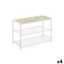 Estantería Confortime 3 Estantes Metal 60 x 30 x 43 cm (4 Unidades) de Confortime, Unidades de estanterías - Ref: S2231507, P...