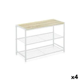 Estantes Confortime 3 Prateleiras Metal 60 x 30 x 43 cm (4 Unidades) de Confortime, Unidades de estantes - Ref: S2231507, Pre...