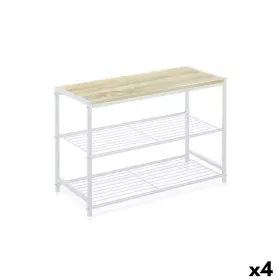 Shelves Confortime 3 Shelves Metal 60 x 30 x 43 cm (4 Units) by Confortime, Standing Shelf Units - Ref: S2231507, Price: 70,2...