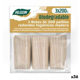 Cure-dents Algon Lot 600 Pièces (36 Unités) de Algon, Cure-dents - Réf : S2231517, Prix : 22,58 €, Remise : %