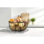 Fruteira Confortime Rustic Preto 25 x 25 x 13 cm 390 cm (12 Unidades) de Confortime, Travessas e taças - Ref: S2231576, Preço...