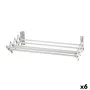 Retractable Clothes Line Confortime 38,5 x 9,5 cm (6 Units) by Confortime, Indoor Airers - Ref: S2231580, Price: 61,29 €, Dis...