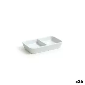 Snack tray Lattice 12 x 7,2 x 2,3 cm (36 Units) by BigBuy Home, Plates and dishes - Ref: S2231712, Price: 34,96 €, Discount: %